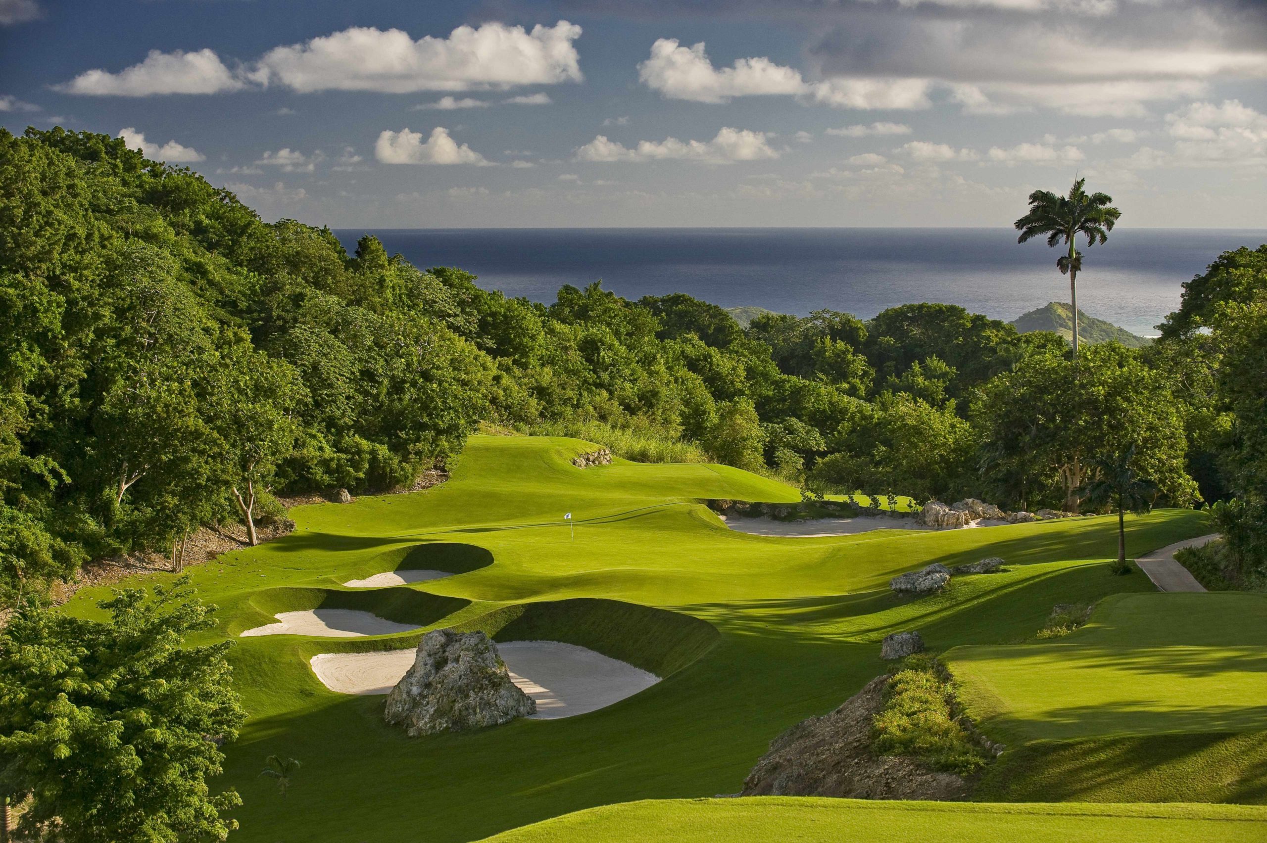 Apes Hill Resort 12th Hole - Beautiful Caribbean Golf Course